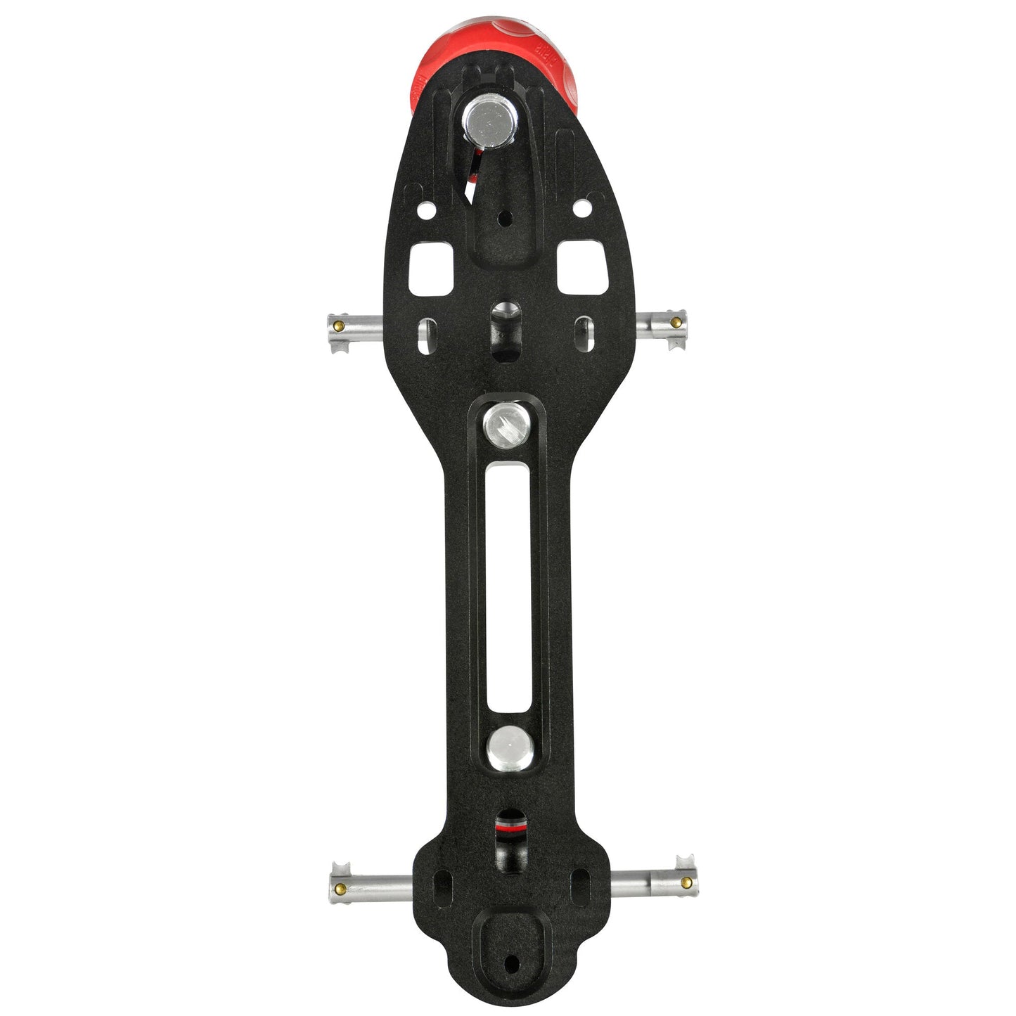 Overhead shot of the Chaya Shiva Standard 20° chassis, detailing its mounting points and overall layout.