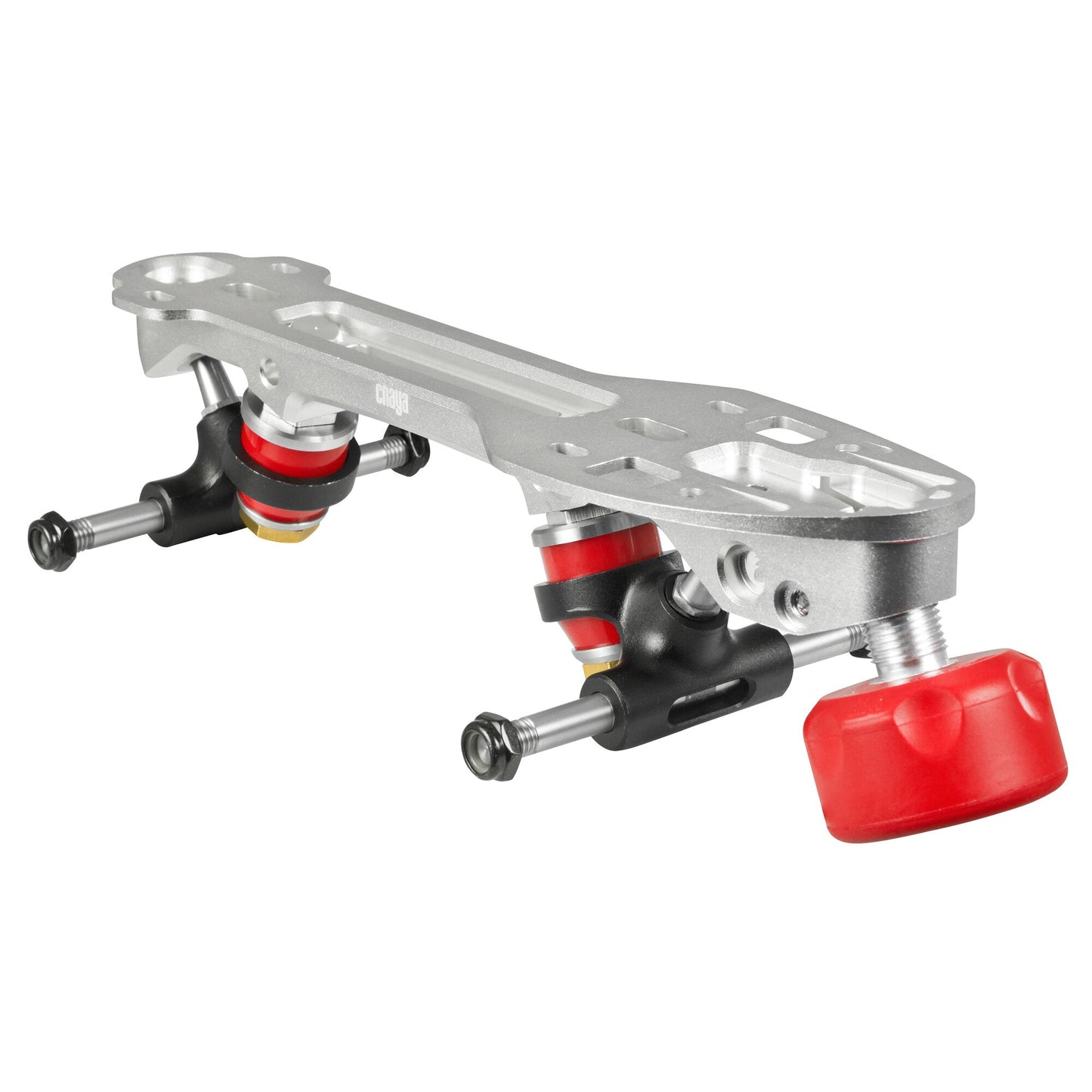 Chaya Ophira Standard 20° plate, full view, showcasing its lightweight and responsive design for agile skating