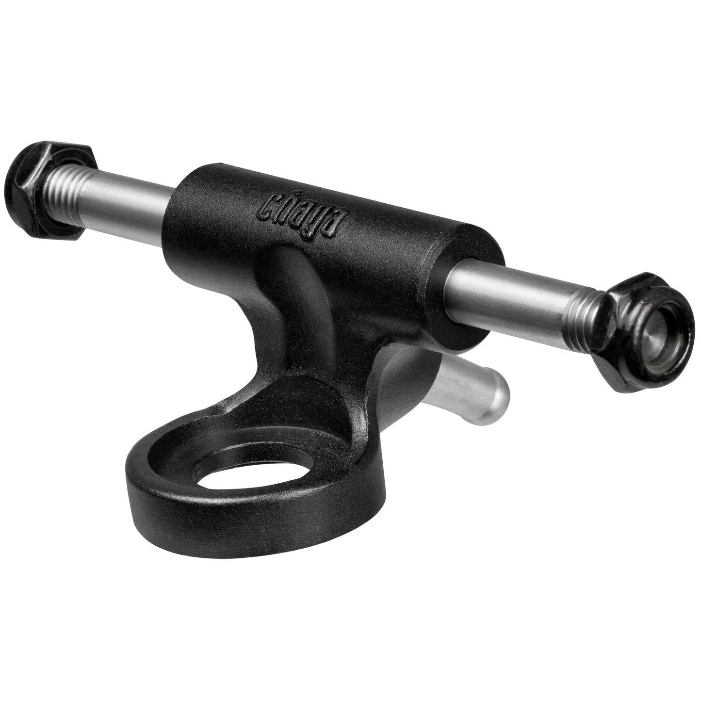 A Chaya Pro Truck Forged skate component, presented with clear details of its durable construction.