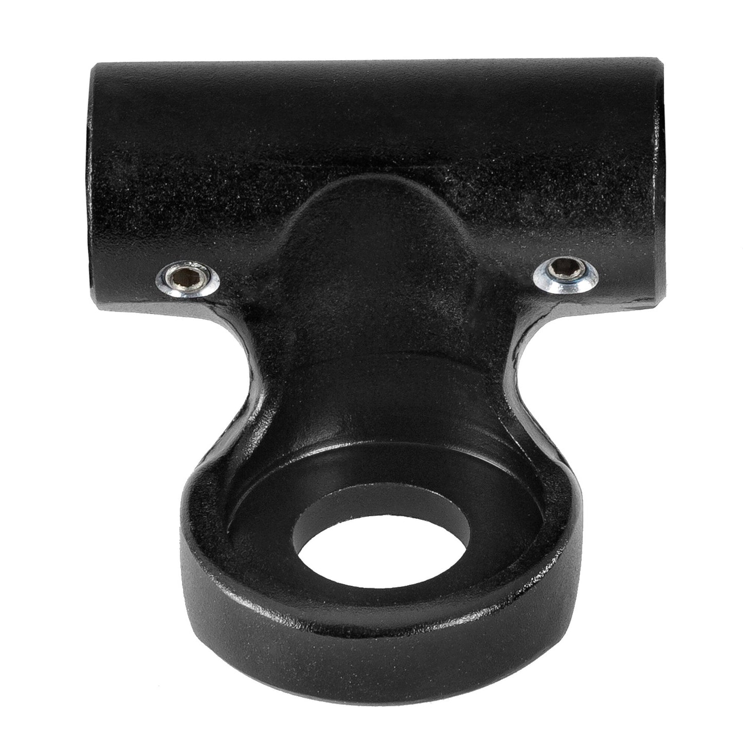 Front view of the Chaya XTNDR Hanger Forged, highlighting its durable material and sleek structure for enhanced skate performance.