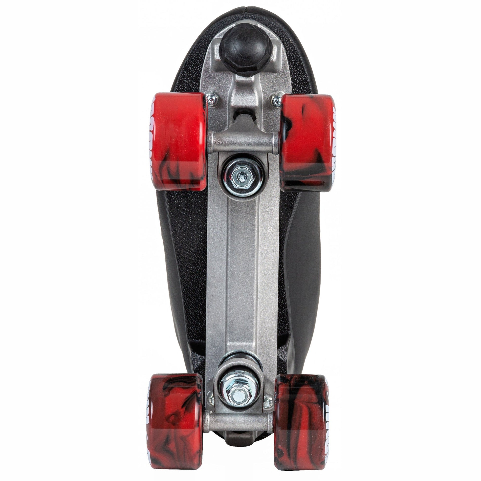 Chaya Classic Dance skates, highlighting the agile plate and wheels designed for smooth dance maneuvers.