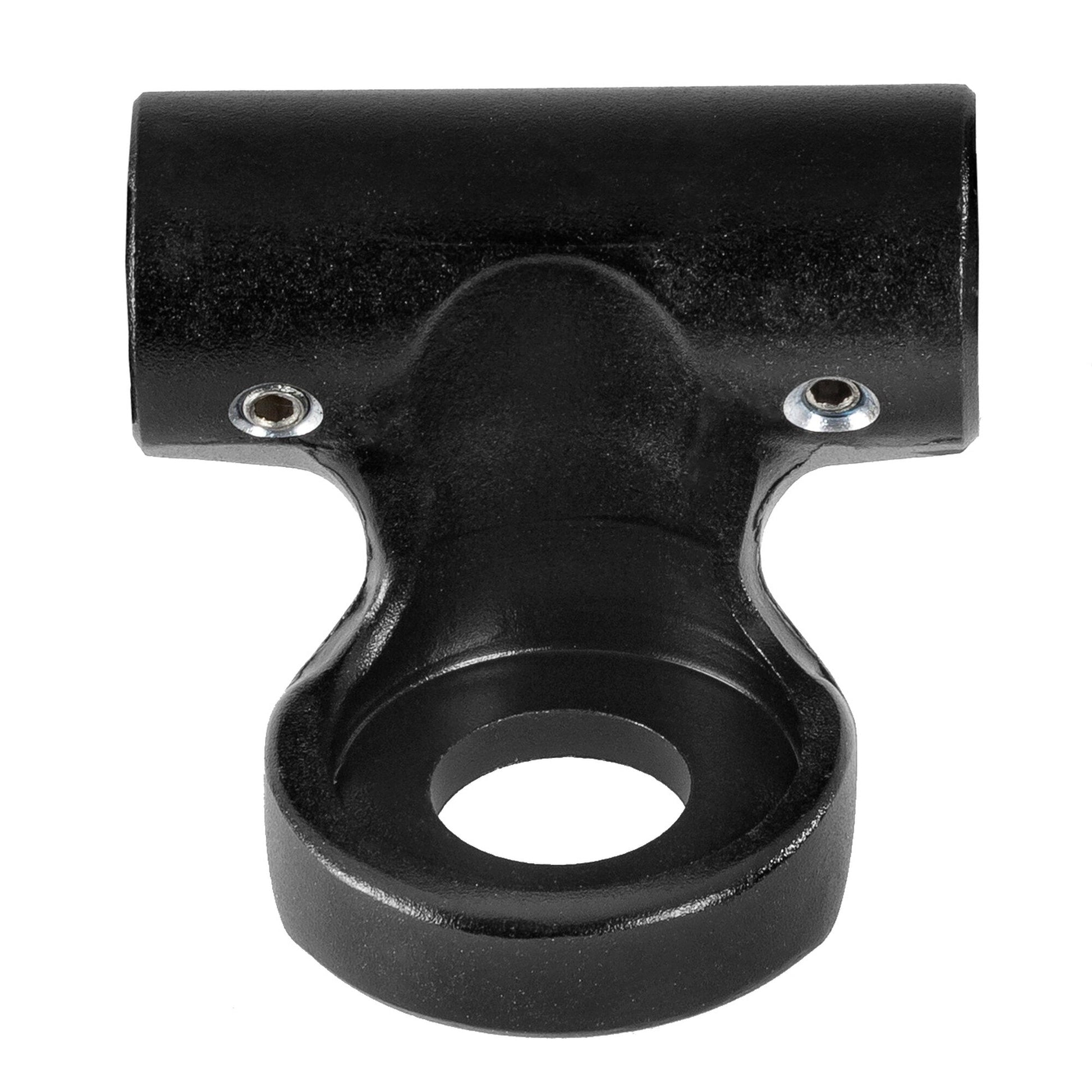 Front view of the Chaya XTNDR Hanger Forged, highlighting its durable material and sleek structure for enhanced skate performance.