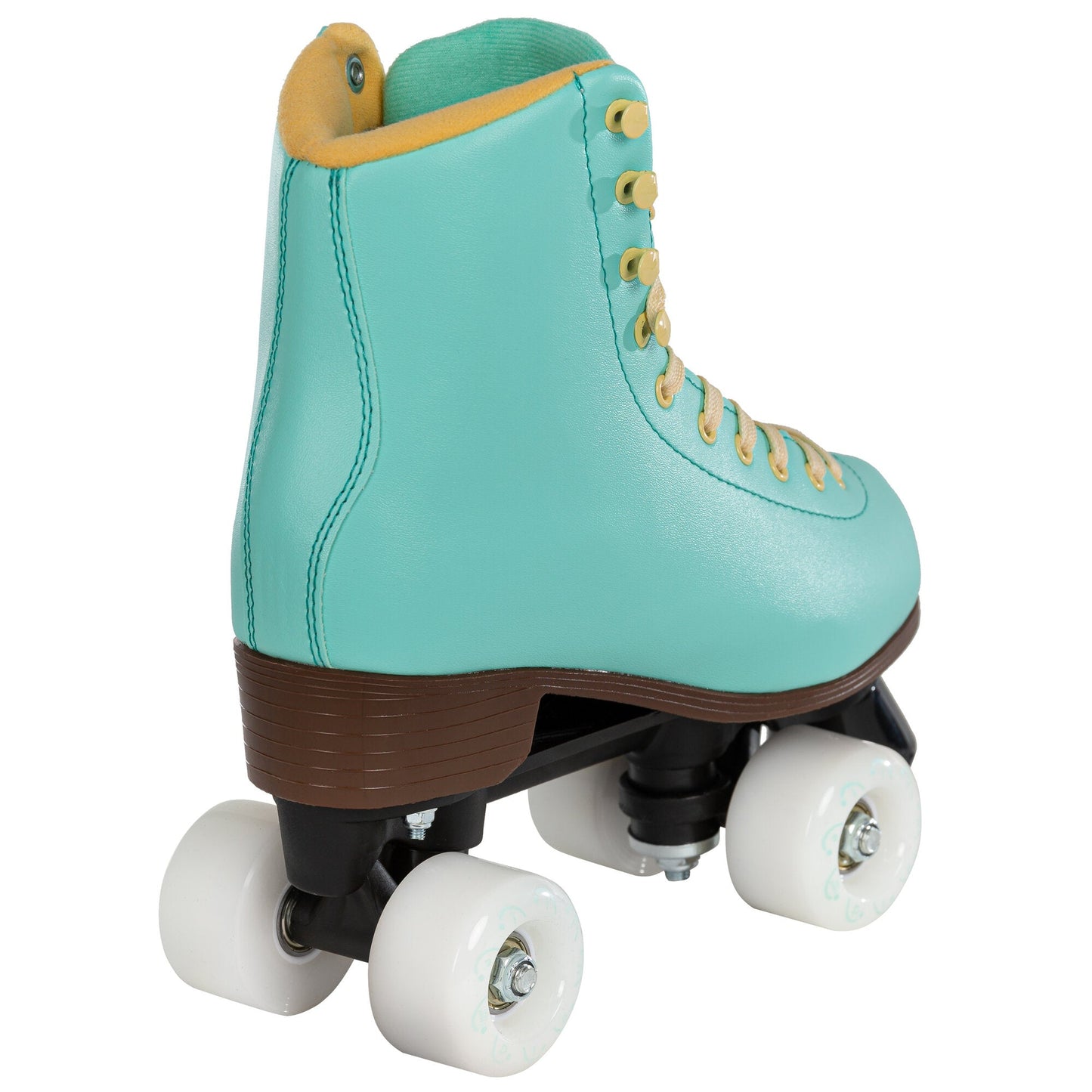 Playlife Sunset Quad Skates (Back View): Supportive Ankle & Eye-Catching Design for Stable Skating