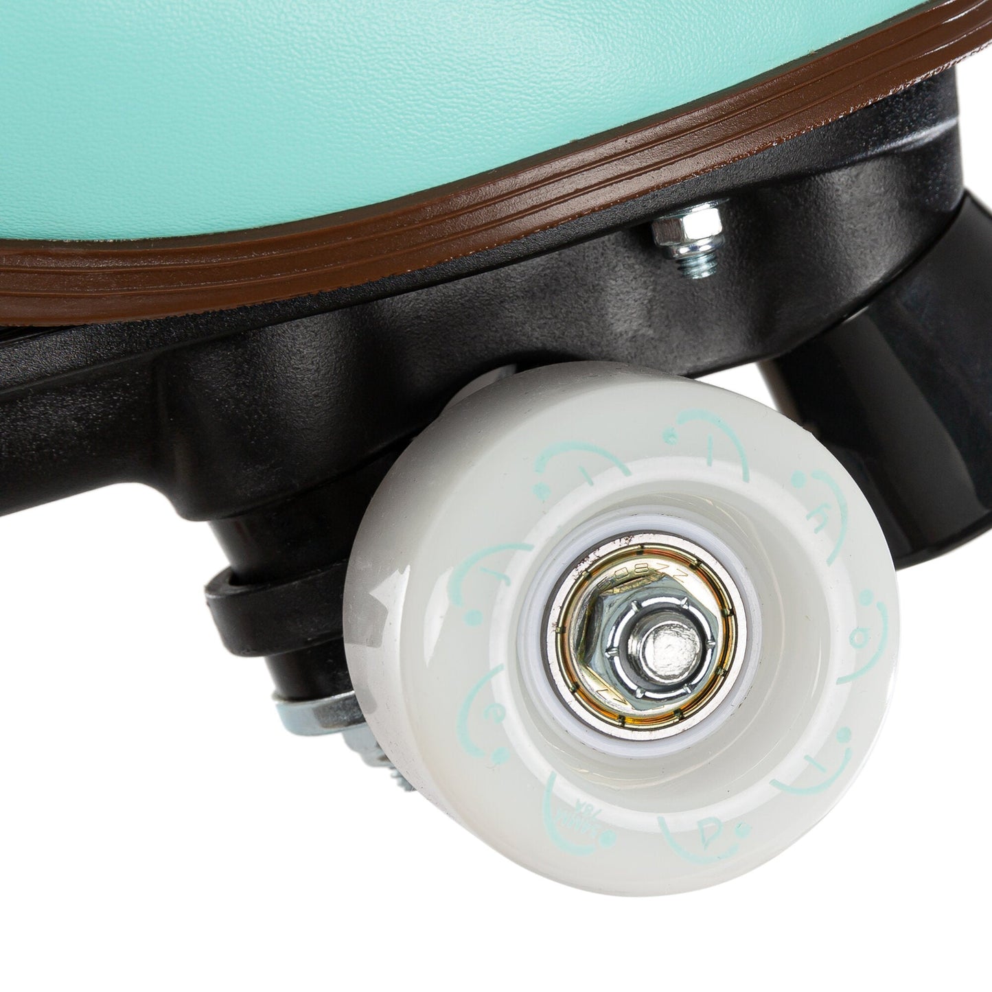 Playlife Sunset Roller Skates - Wheel Detail: Soft Urethane Wheels for Cushioned Feel & Excellent Grip