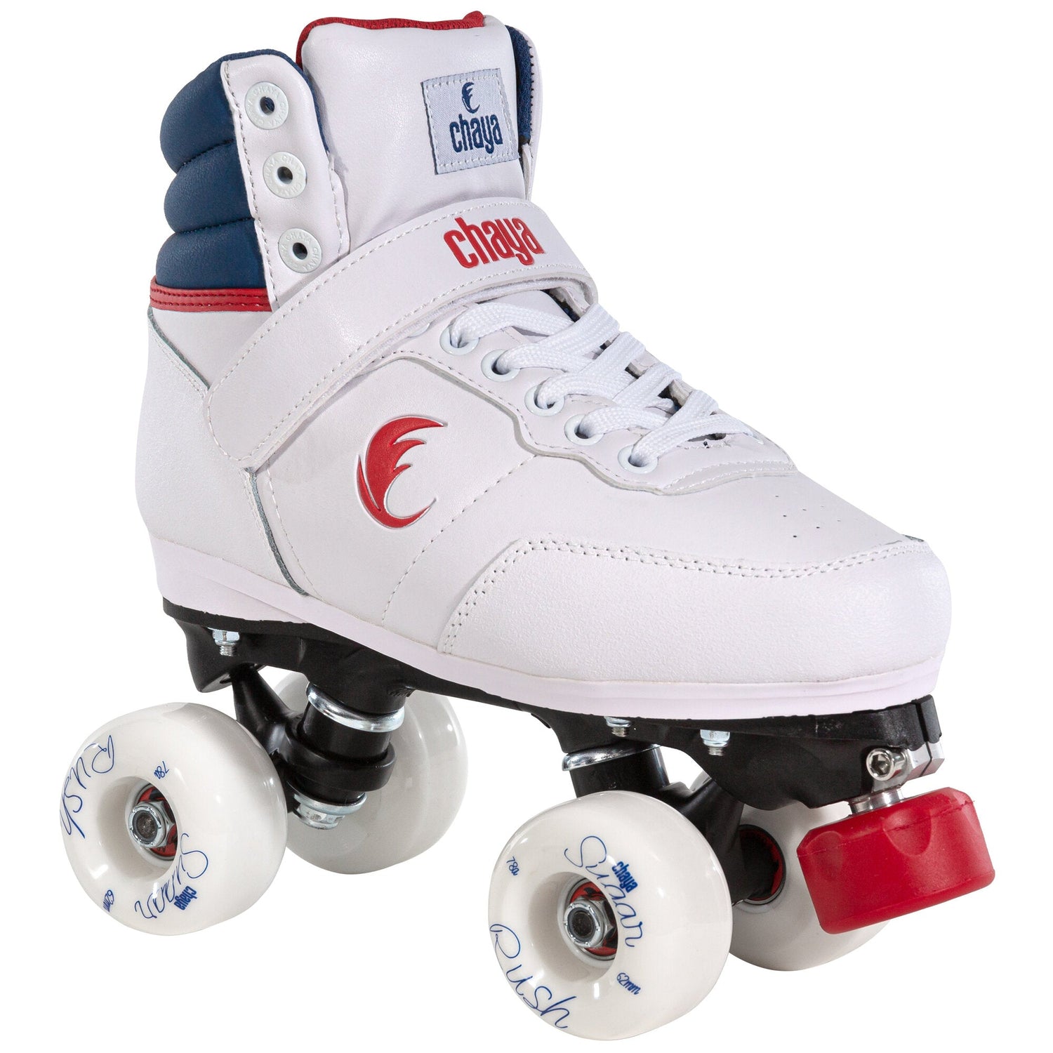 Single Chaya Jump 2.0 quad roller skate, showcasing its robust build and ready-for-action design.