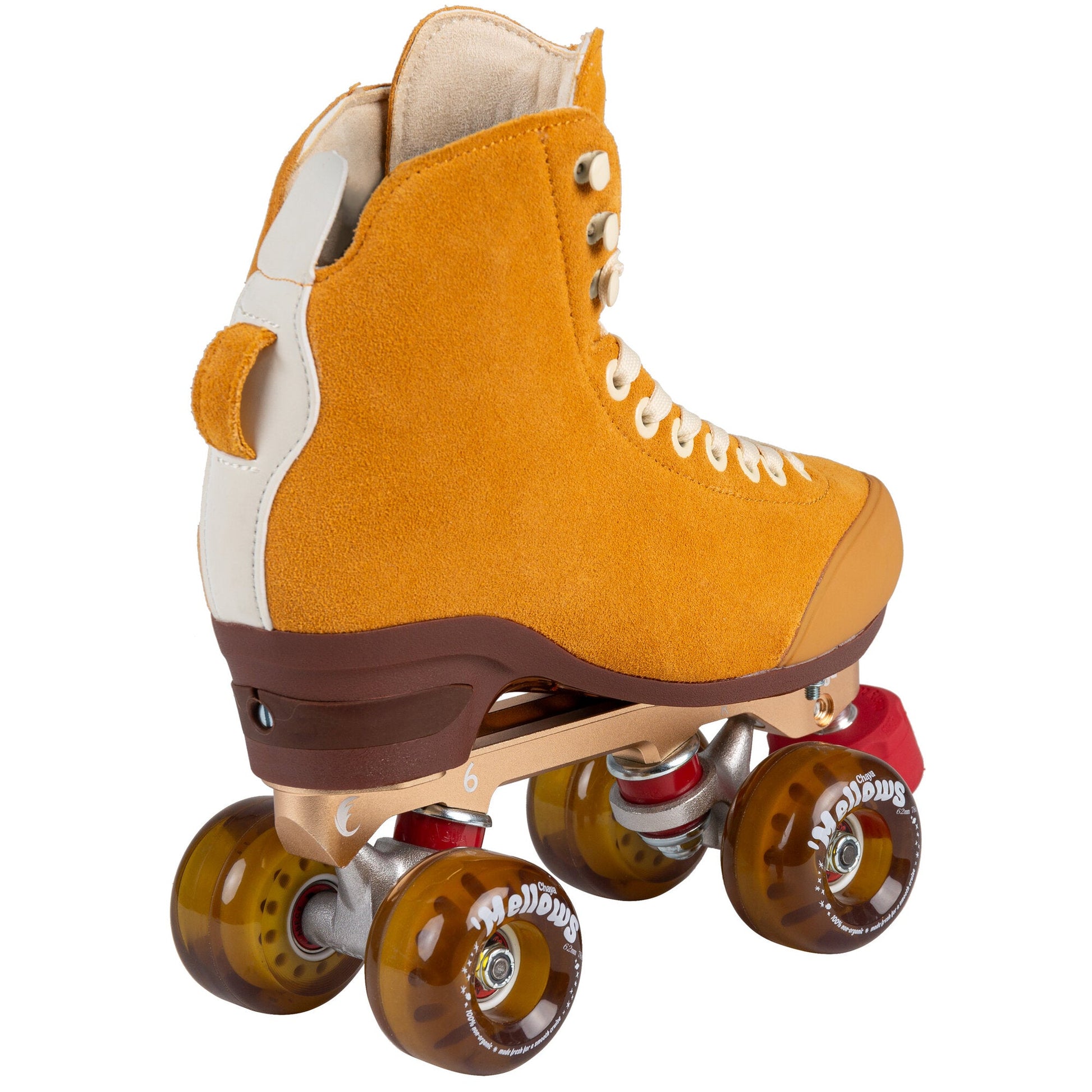 Rear view of the Chaya Melrose Premium Maple Syrup, showing ankle support and stylish boot design