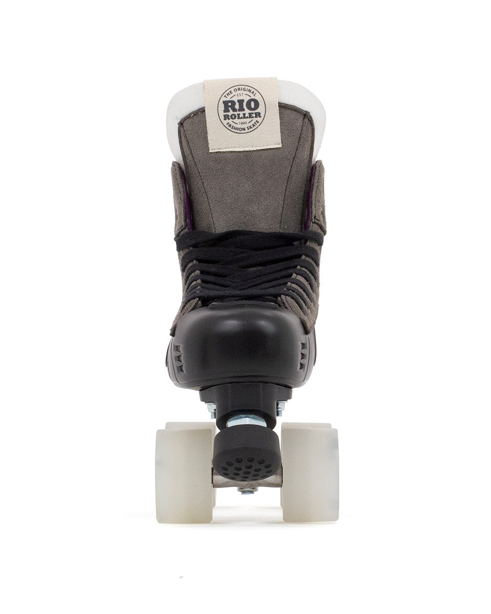 Rio Roller Flow Hockey Skate (Front View): Reinforced Toe & High-Quality Laces for Superior Control