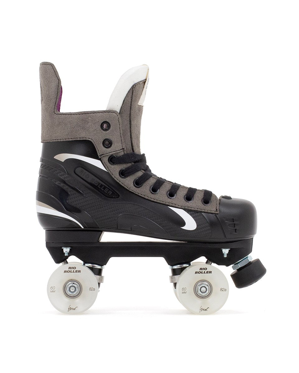 Rio Roller Flow Hockey Skate (Side Aspect): Sleek Design & Performance-Optimized Blade for Speed & Control