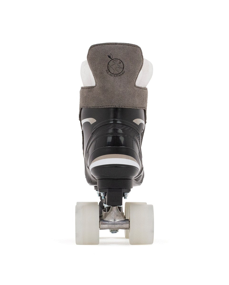 Rio Roller Flow Hockey Skate (Back View): Supportive Ankle Collar & Reinforced Heel for Stability